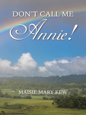 cover image of Don'T Call Me Annie!
